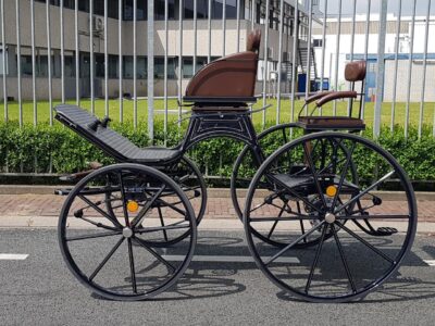 spider presentatiewagen enkelspan pony nieuw veluw putten