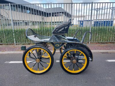 Enkelspan Leica marathonwagen paard veluw putten gebruikt