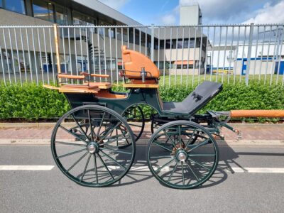 presentatiewagen tweespan spider paard veluw putten gebruikt
